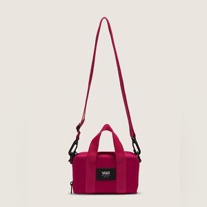 VANS Block Wallet Bag Cherries Jubilee Pink NWT